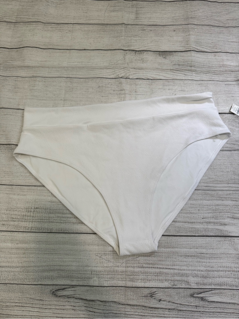 Old Navy NWT White Textured Swim Bottoms